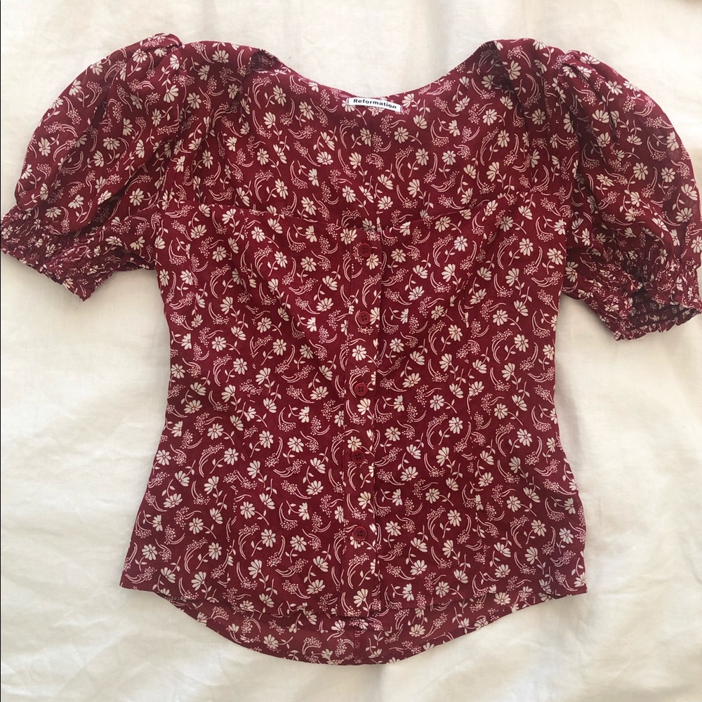 SOLD Reformation Nadja Top - Picture 5 of 7